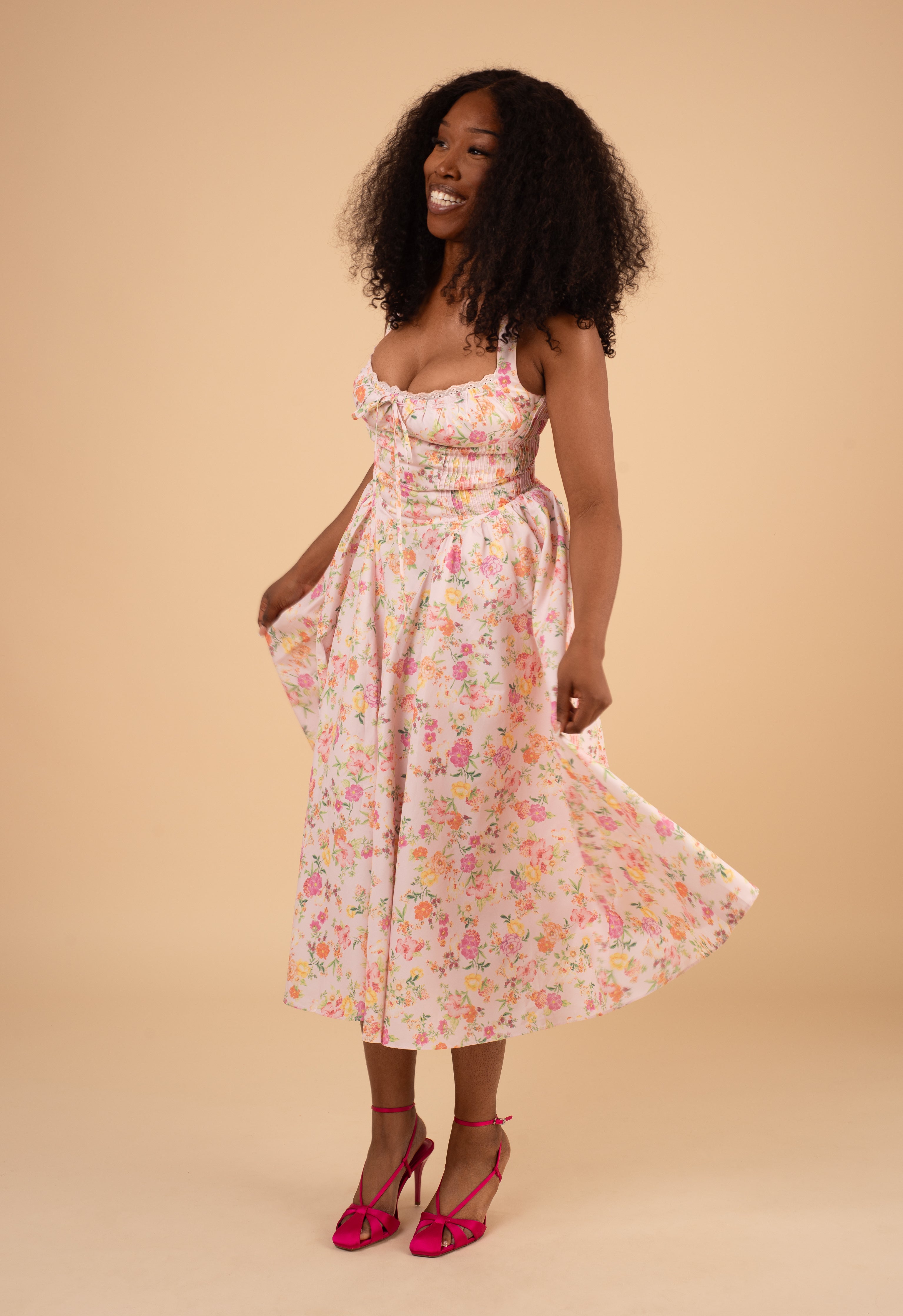 The Bloom Midi - Feminine Florals