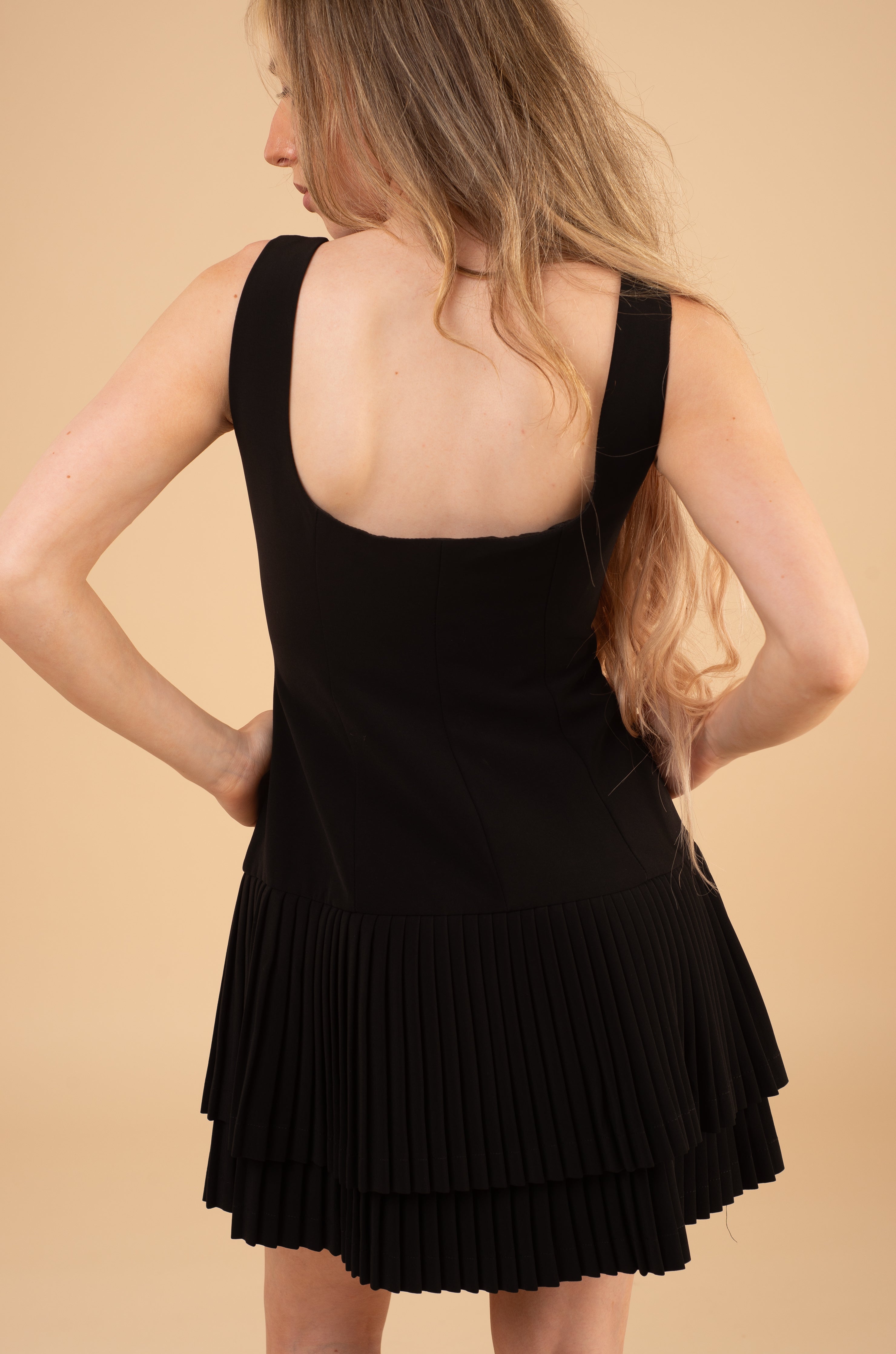 The Ava Flared Dress - Effortless Volume