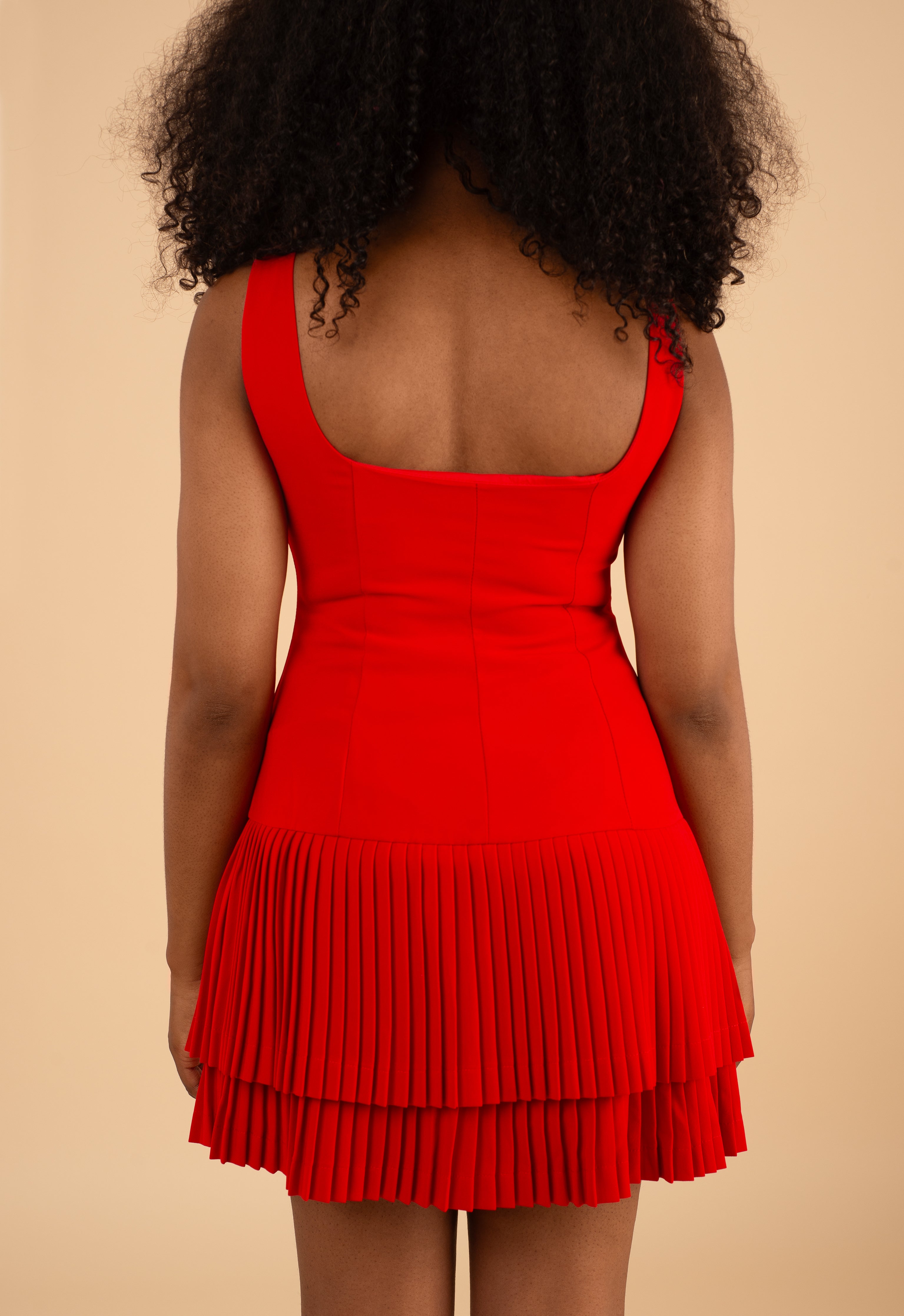 The Ava Flared Dress - Effortless Volume