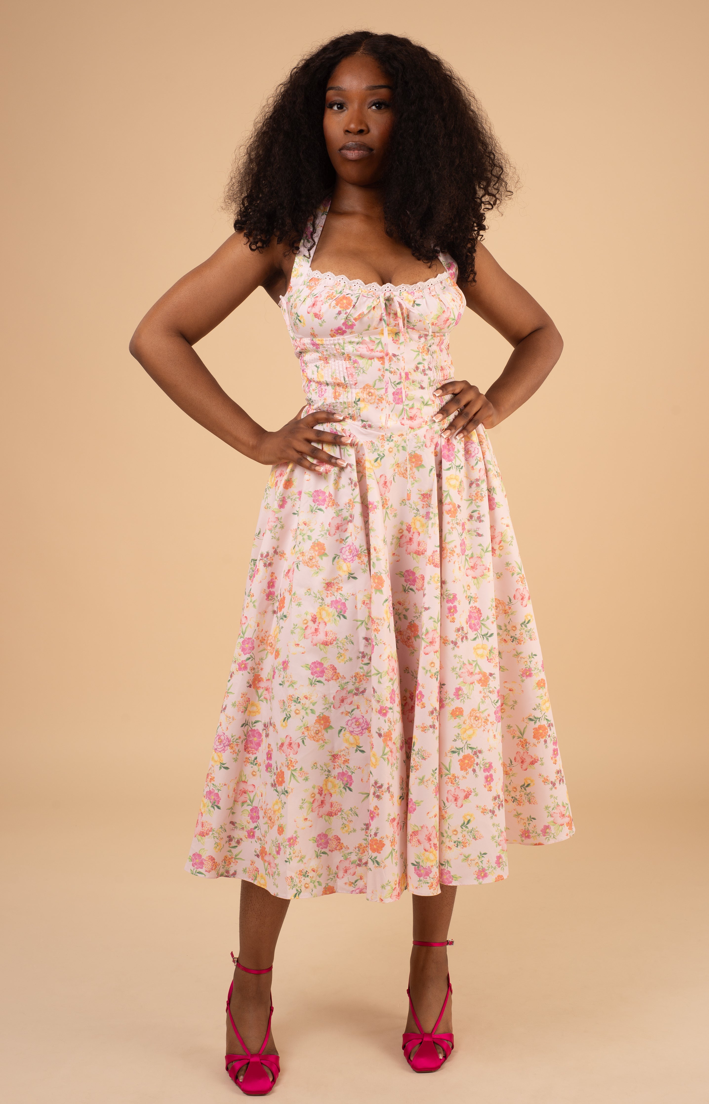 The Bloom Midi - Feminine Florals