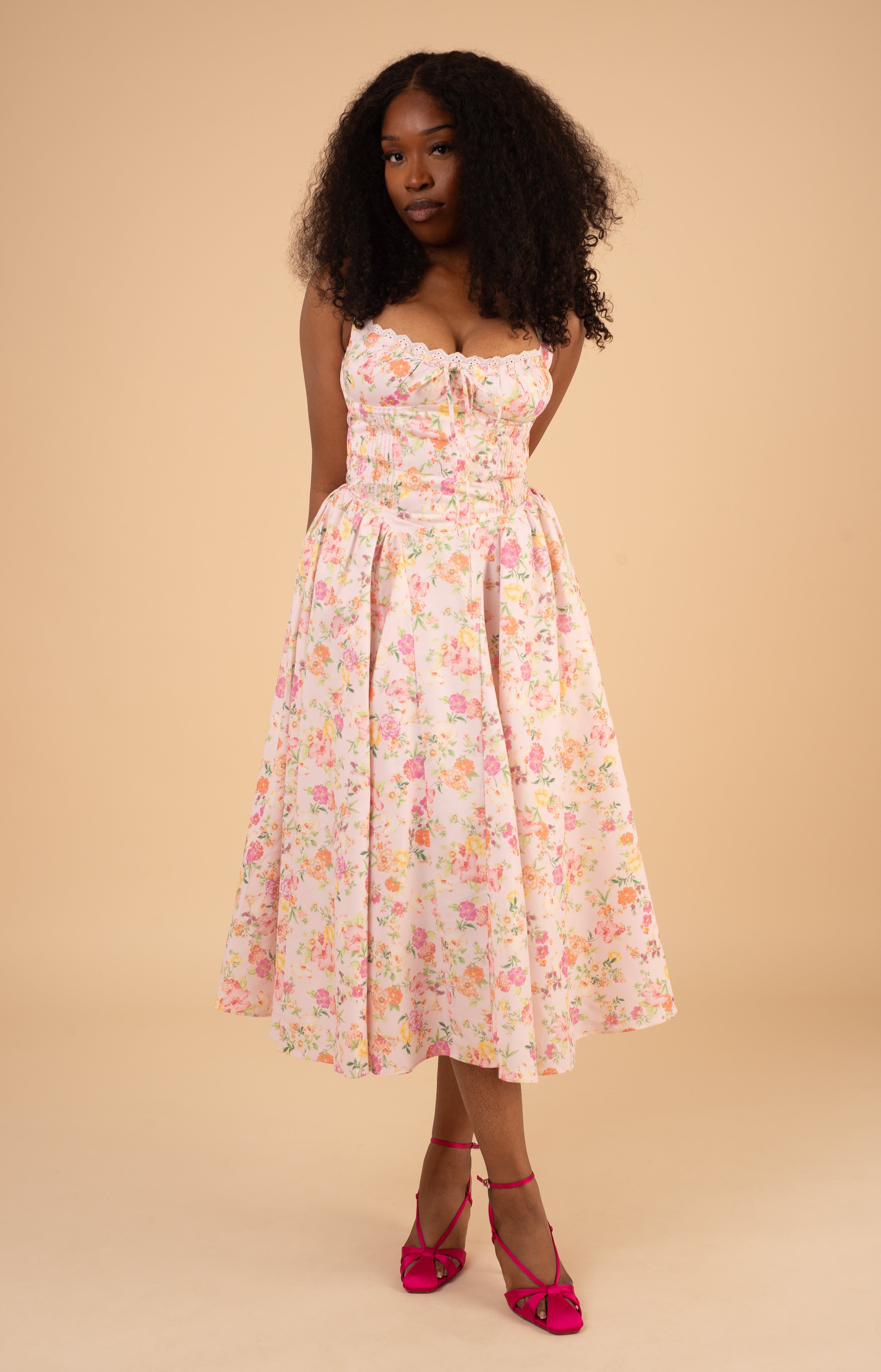 The Bloom Midi - Feminine Florals